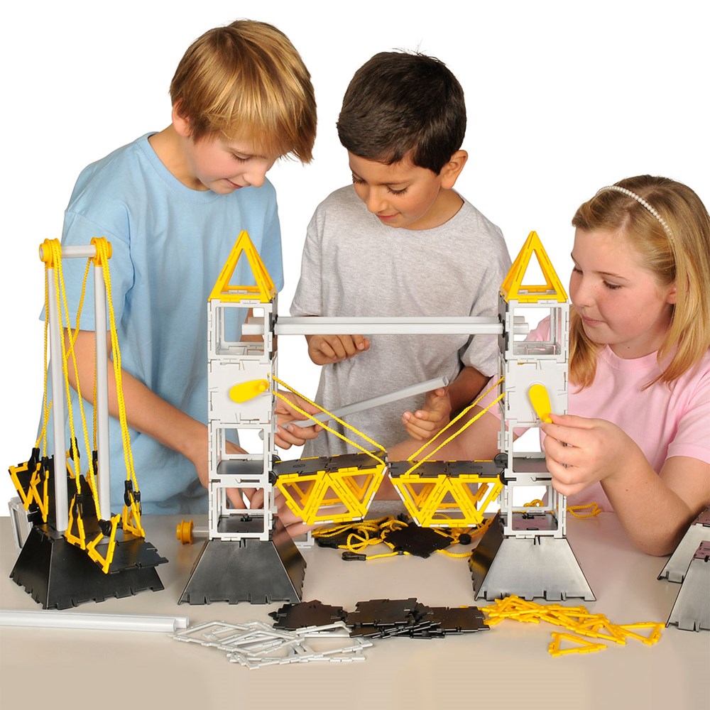 Polydron Original Bridges Class Set