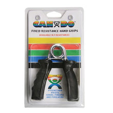 **Cando Fixed Hand Grip Exercisers Black - X Heavy - 48Lb