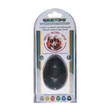 **Cando Gel Squeeze Ball - Large Cylindrical - Black - X Heavy