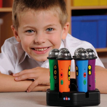 Easi-Speak Bluetooth Rainbow Microphones