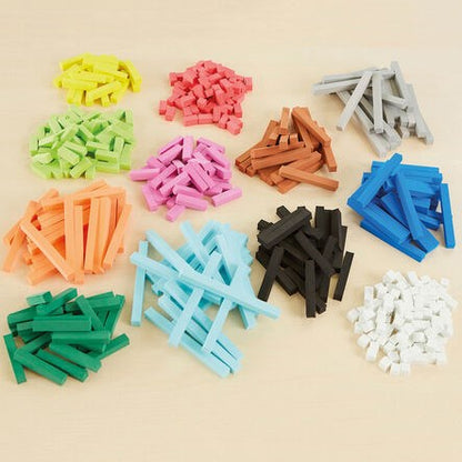 Foam Number Rods - 492 Pieces