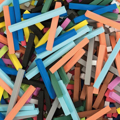 Foam Number Rods - 492 Pieces