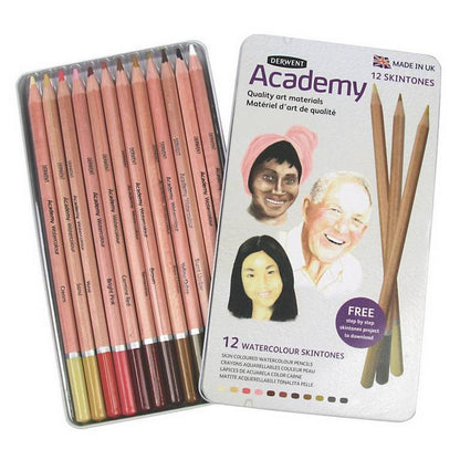 **Derwent Acad Skintones Pencils