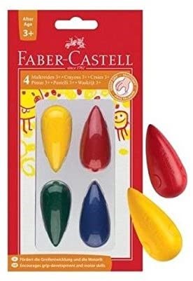**Faber Castel First Grasp Crayons Pack Of 4