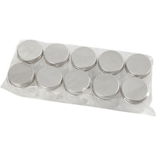 10 Plastic Jars with Screw-on Lid