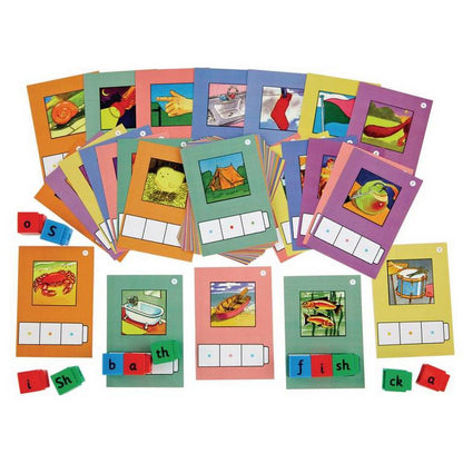 Phonics Wordbuiding Cards Set-48
