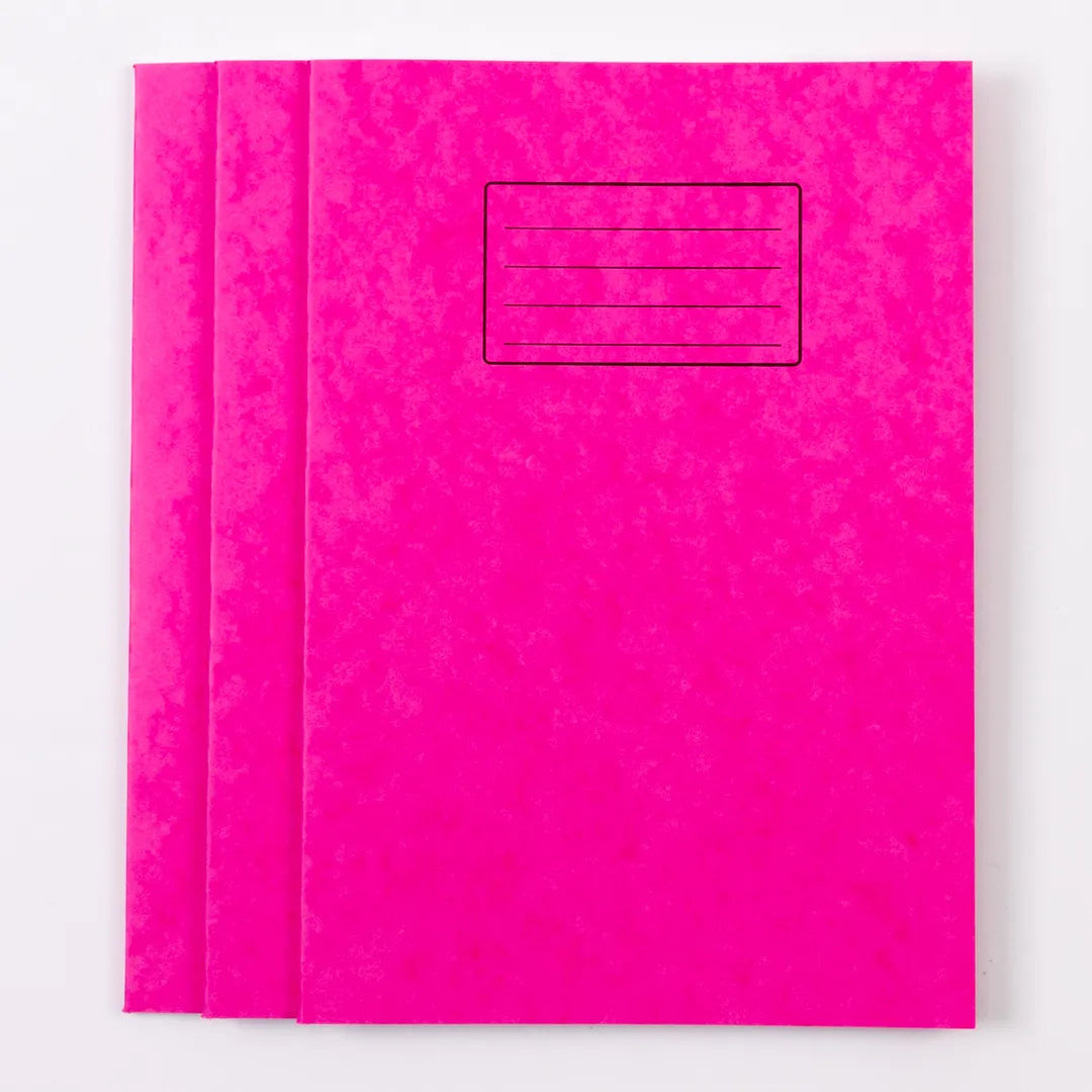 Classmates A4 Exercise Book 80 Page, Plain Blank, Pink - Pack of 50
