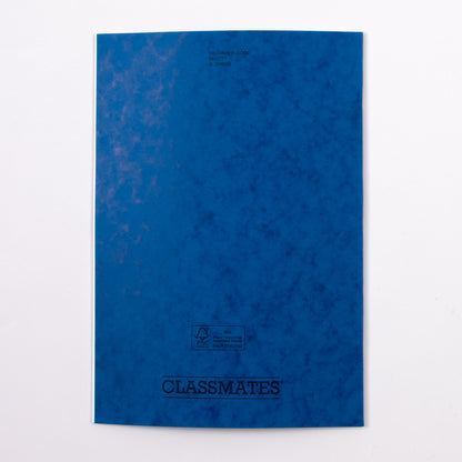 Classmates A4 Exercise Book 32 Page, Plain, Blue - Pack of 100