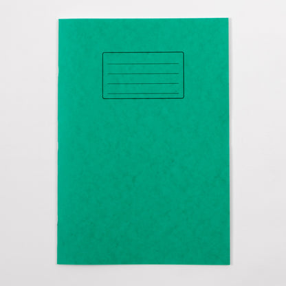 Classmates A4 Exercise Book 32 Page, Plain, Green - Pack of 100