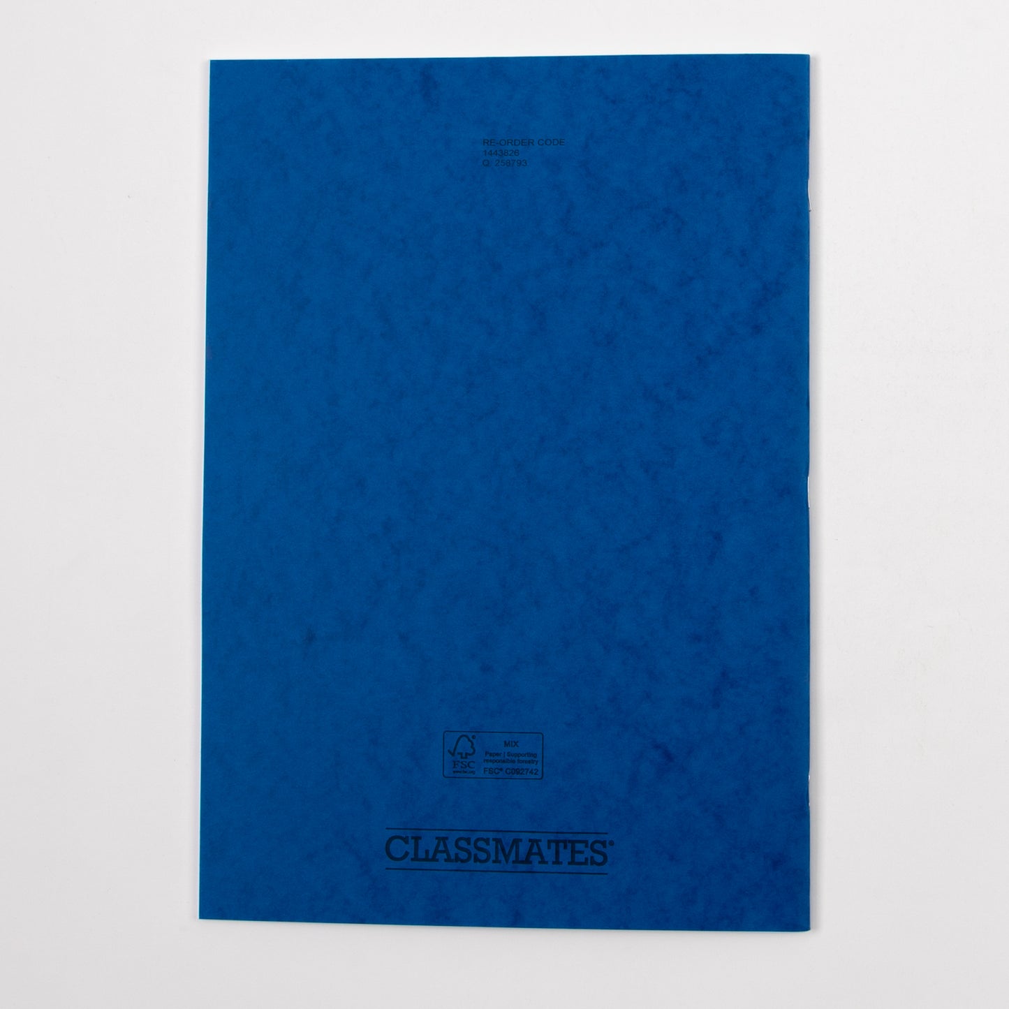 A4+ Exercise Book 80 Page, Plain Blank, Blue - Pack of 50