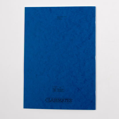 A4+ Exercise Book 80 Page, Plain Blank, Blue - Pack of 50