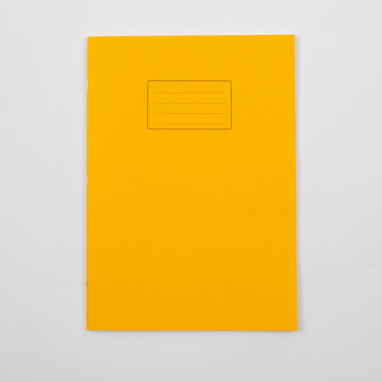 A4+ Exercise Book 80 Page, Plain Blank, Yellow - Pack of 50