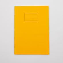 A4+ Exercise Book 80 Page, Plain Blank, Yellow - Pack of 50