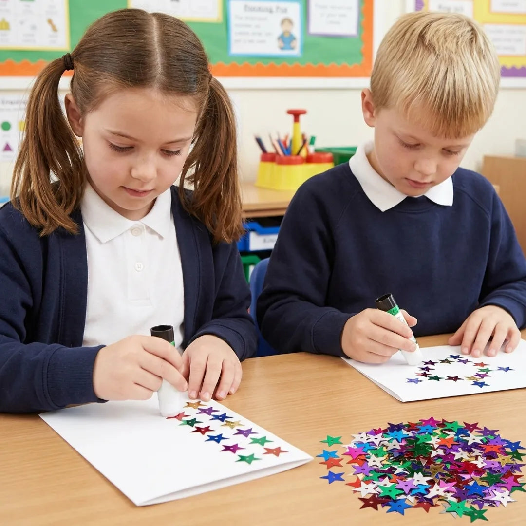 Classmates Mixed Star Sequins - 90g Tub