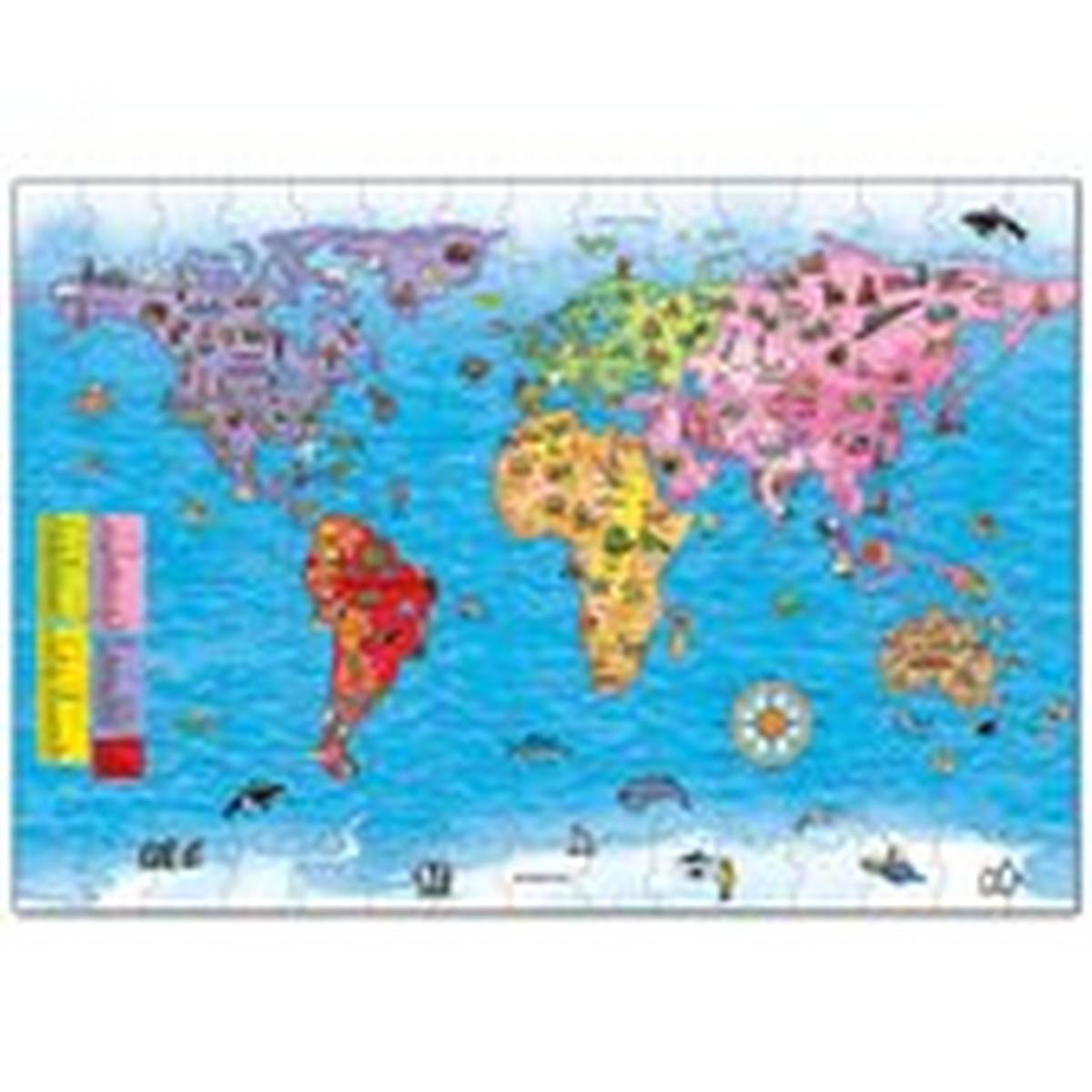 Orchard Toys World Map Puzzle