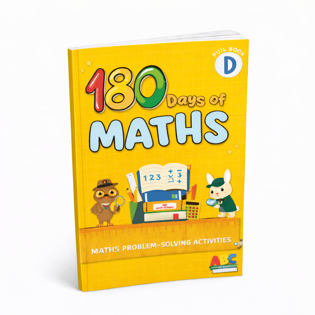 180 Days Of Maths Pupil Book D (Third Class) - ABC School Supplies
