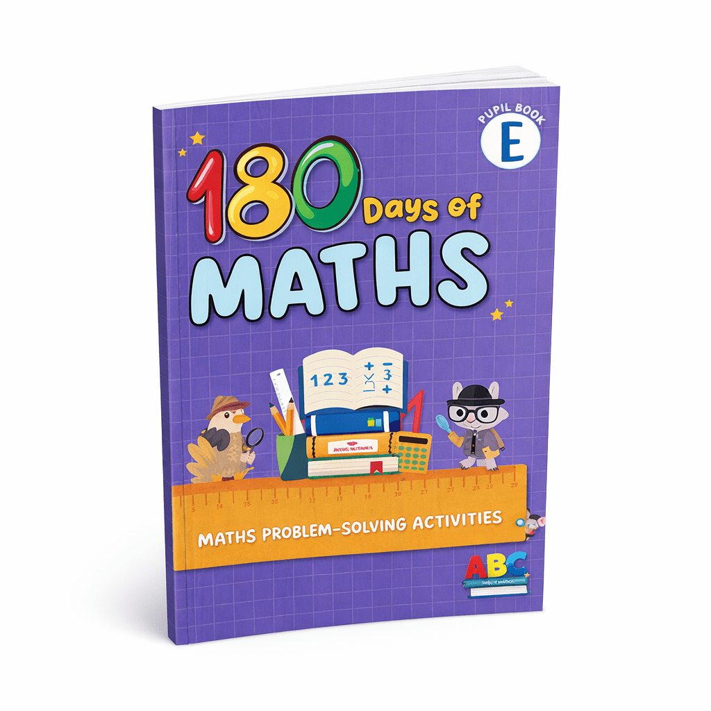 180 Days Of Maths Pupil Book E (Fourth Class) - ABC School Supplies