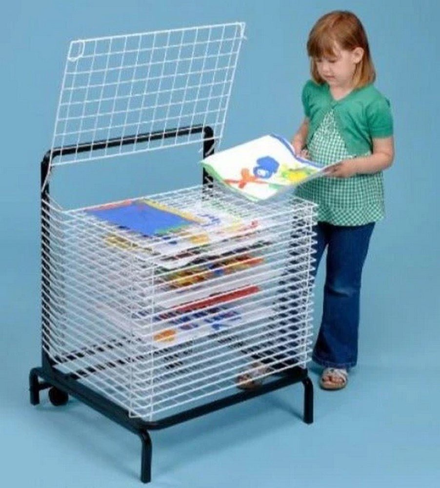 20 Shelf Spring Loaded Drying Rack - ABC School Supplies