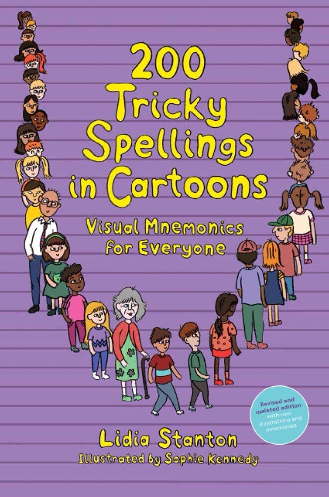 200 Tricky Spellings In Cartoons: Visual Mnemonics For Everyone - ABC School Supplies