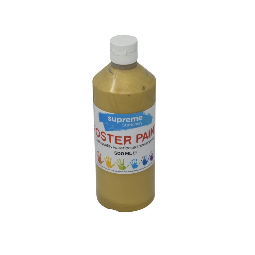 Supreme 500ml Bottle Poster Paint - Gold