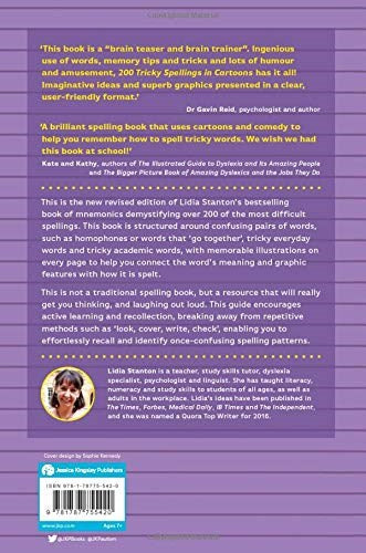 200 Tricky Spellings in Cartoons: Visual Mnemonics for Everyone