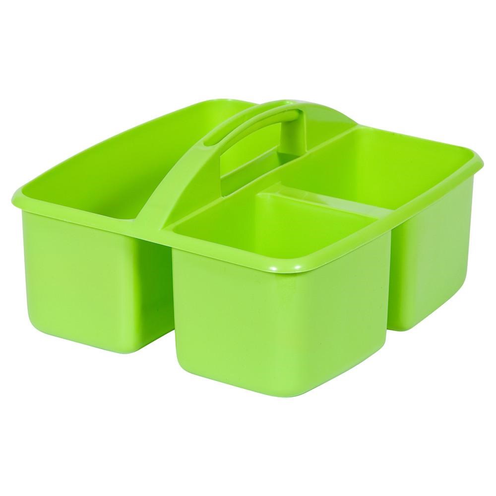 Cleverco Small Plastic Desktop Caddy - Lime Green