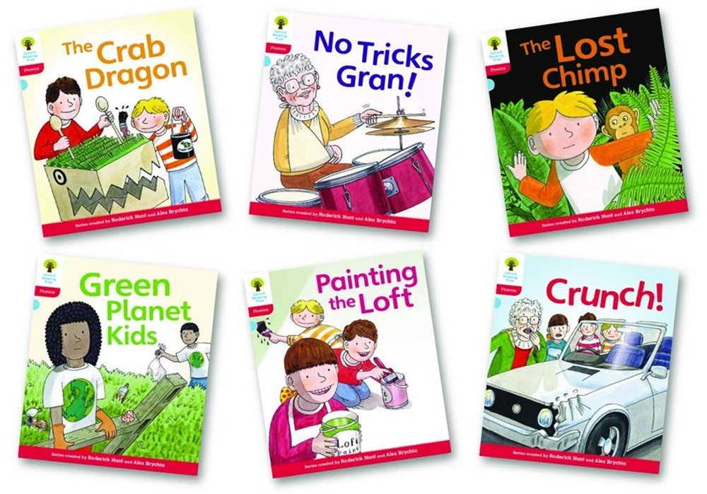 2025 Oxford Reading Tree: Level 4: Floppy's Phonics Fiction: Pack Of 6 - ABC School Supplies