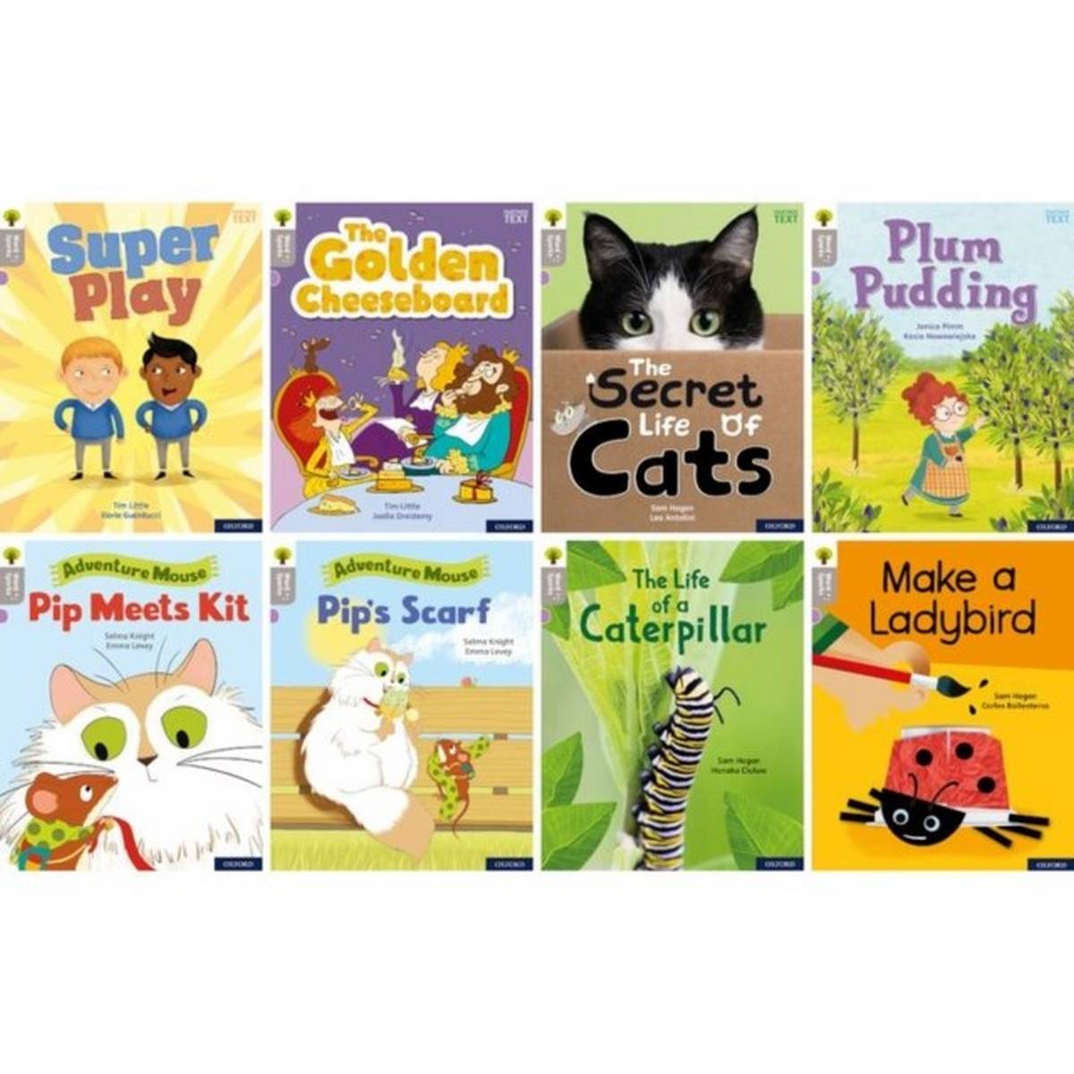 2025 Oxford Reading Tree Word Sparks: Level 1: Mixed Pack Of 8 - ABC School Supplies