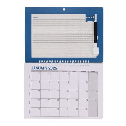 2026 Notice Board Monthly Planner - ABC School Supplies