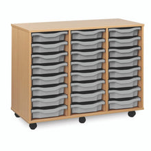 24 Shallow Tray Unit Clear - ABC School Supplies