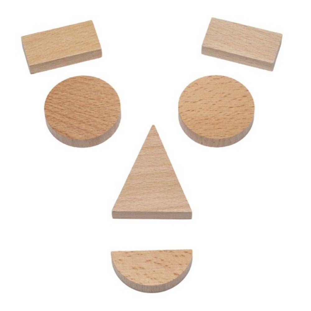 2D Wooden Shapes - ABC School Supplies