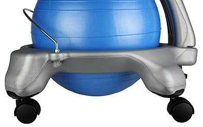 Ball Chair With Back - Child Size - With 15" Blue Ball