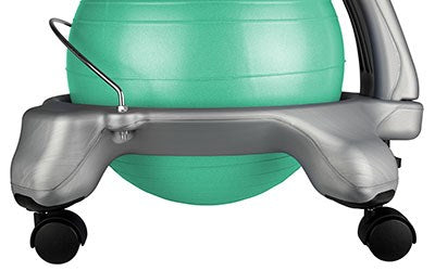 Ball Chair With Back - Child Size - With 15" Green Ball