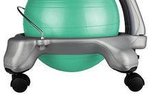Ball Chair With Back - Child Size - With 15" Green Ball