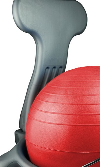 Ball Chair With Back - Child Size - With 15" Red Ball