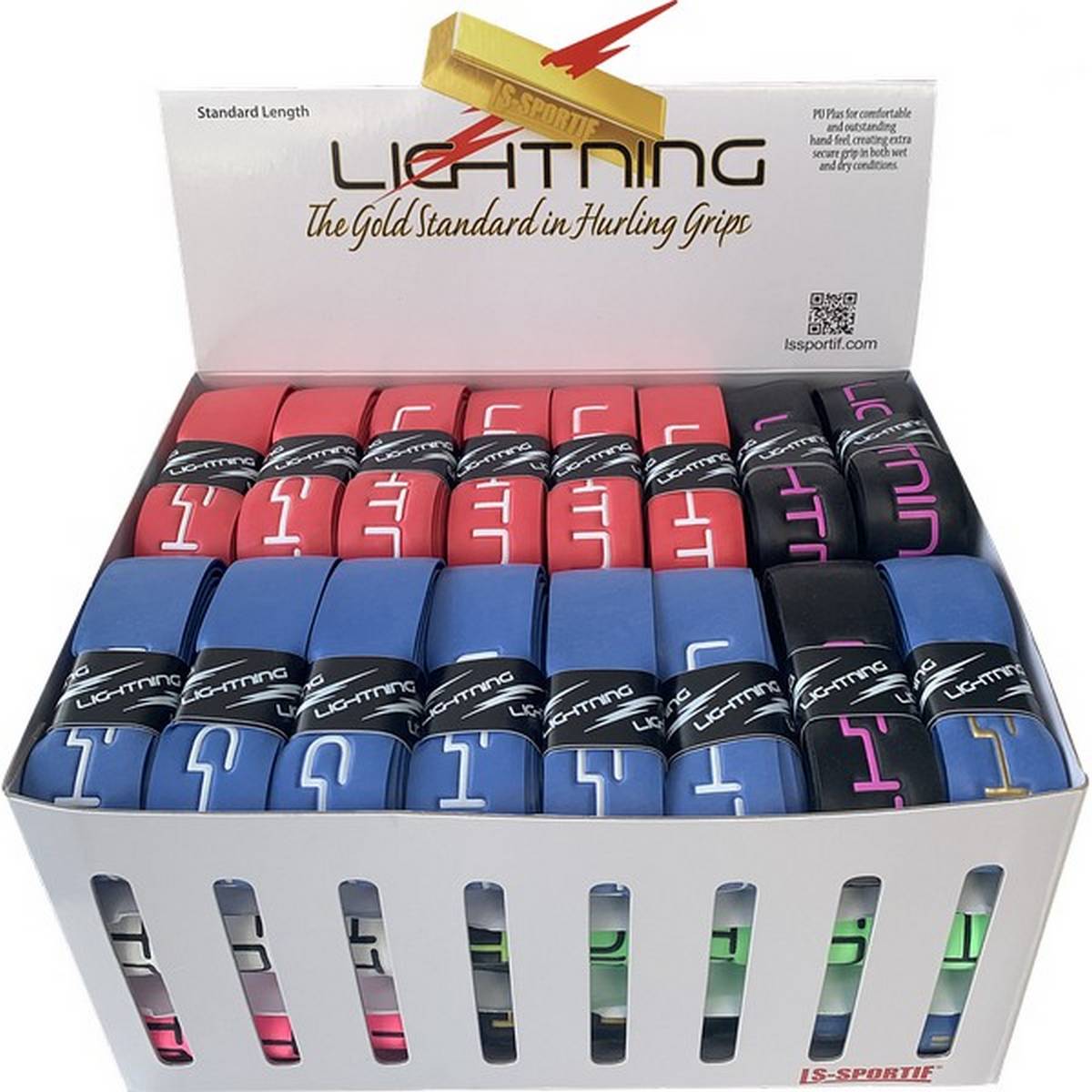 Hurling LS Standard Lightning Grip Box (48pcs)