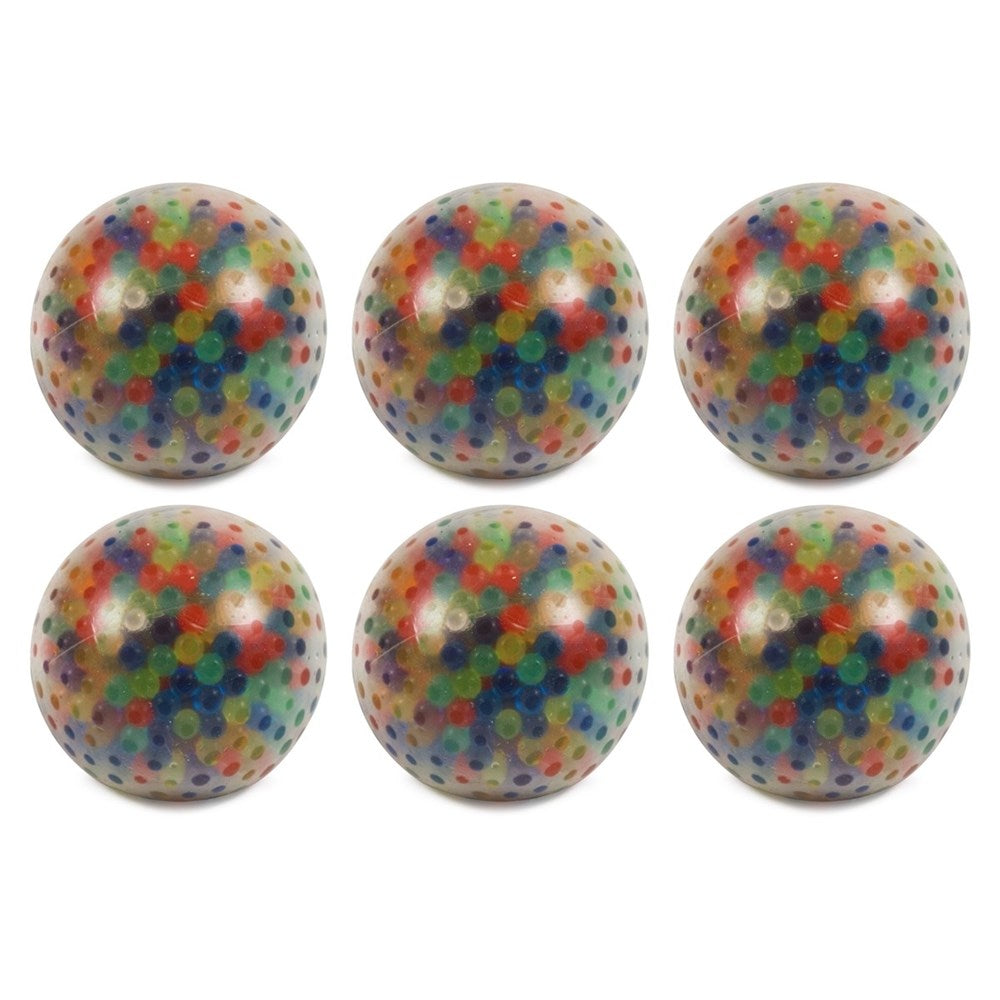 Spordas Set Of 6 Water Bead Squeeze Balls
