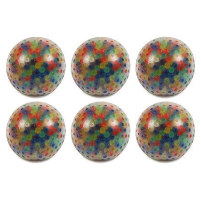 Spordas Set Of 6 Water Bead Squeeze Balls
