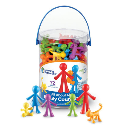 All About Me Family Counters® (Set of 72)