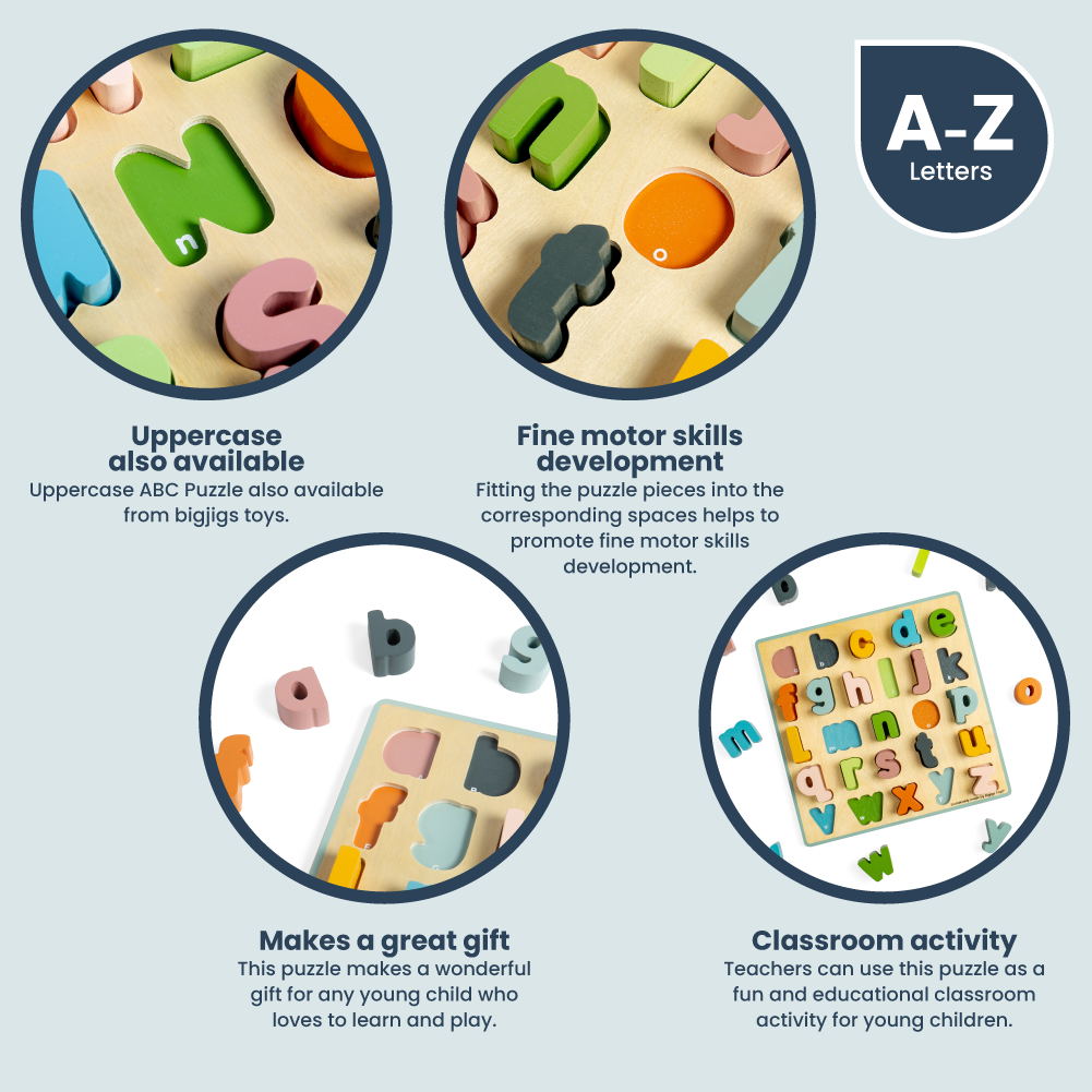 Bigjigs Lowercase ABC Alphabet Puzzle