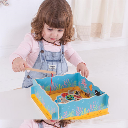 Magnetic Fishing Game with Base