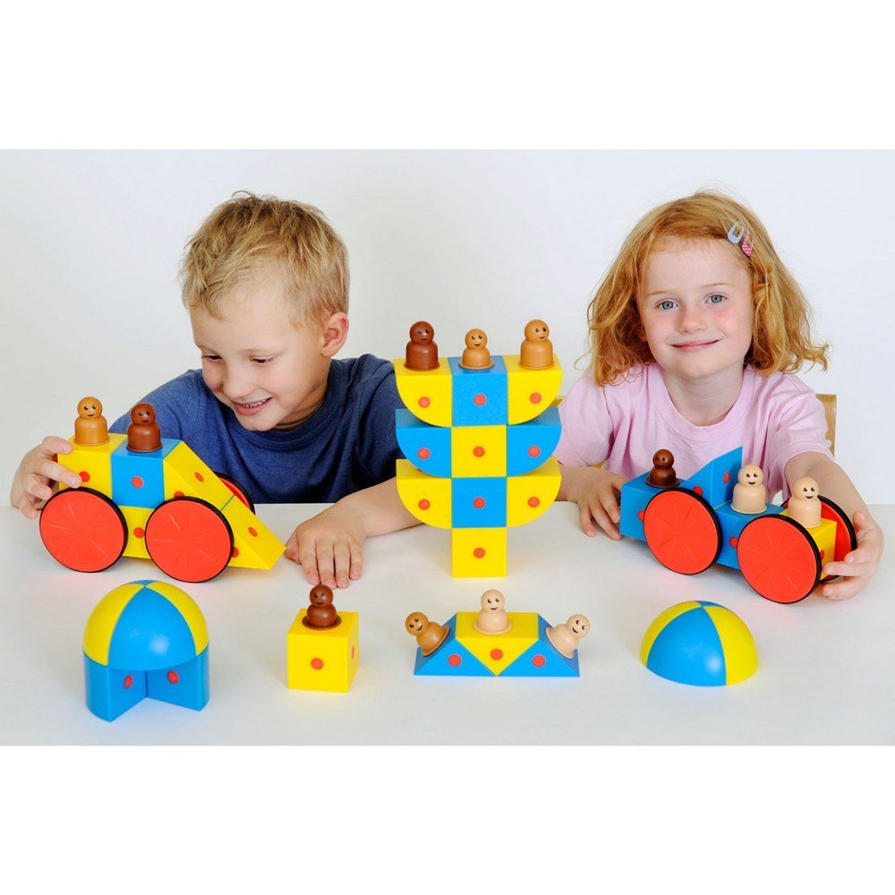 3D Magnetic Blocks Budget Class Set - ABC School Supplies