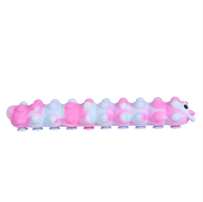 3D Push Pop Suction Caterpillar With Light - ABC School Supplies