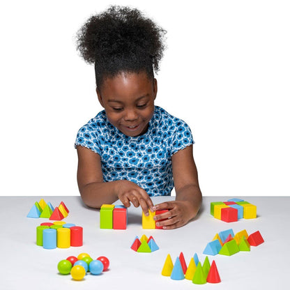 3D Wooden Shapes - ABC School Supplies