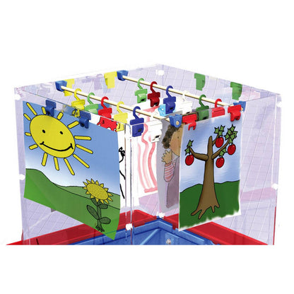 4 Sided Space Saver Easel - ABC School Supplies