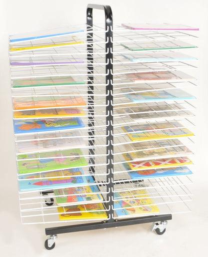 40 Shelf Mobile Drying Rack - Large - ABC School Supplies