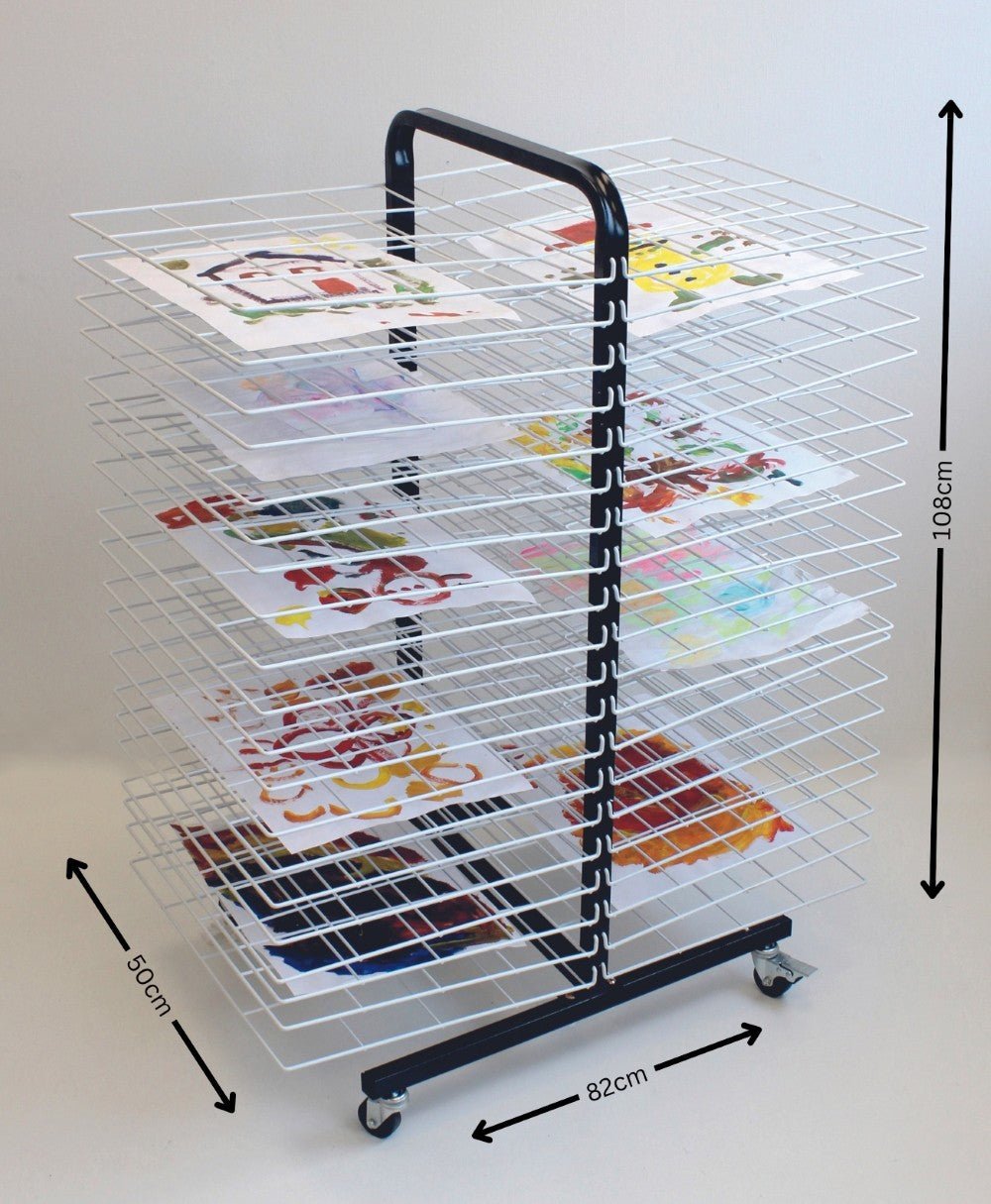 40 Shelf Mobile Drying Rack - Large - ABC School Supplies