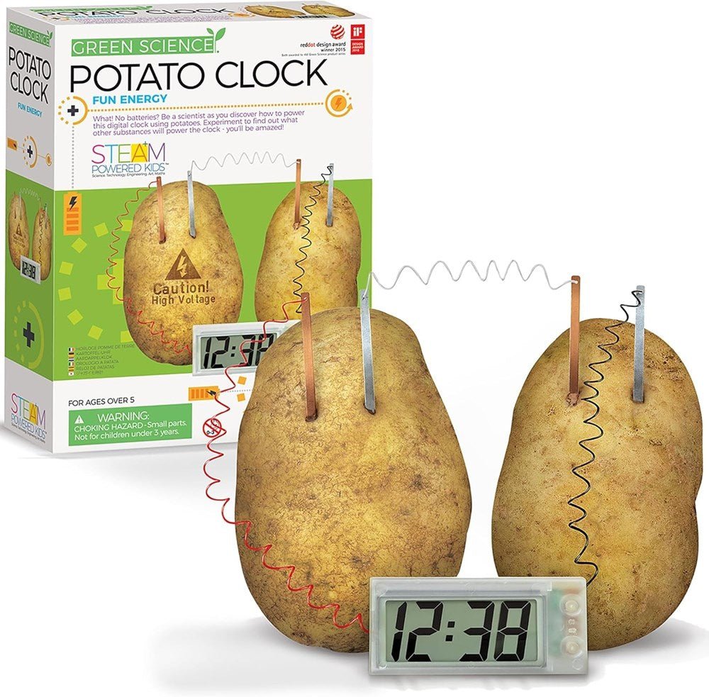 4M STEAM Powered Class Kit: Potato Clock Pack of 6pcs - ABC School Supplies