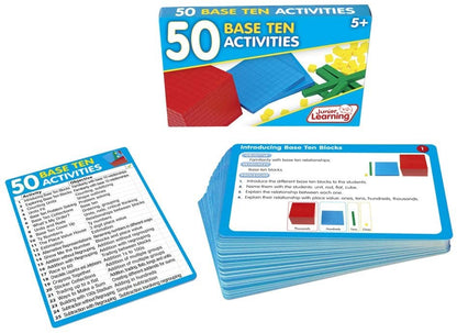 50 Base Ten Activity Cards