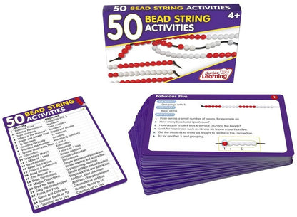 Junior Learning 50 Bead String Activity Cards
